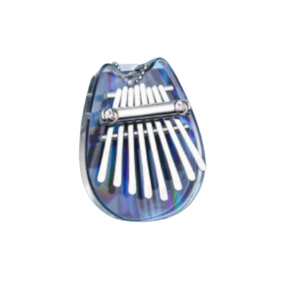 Bollmandi Mini Kalimba - Transparent Thumb Piano